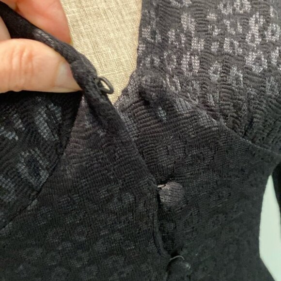 & Other stories Leo Jacquard Fitted Mini Dress size 0 - Picture 9 of 16